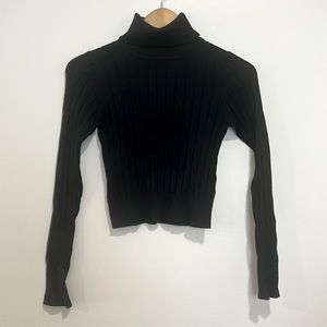 Ardene Turtleneck Cropped Sweater Women Size S